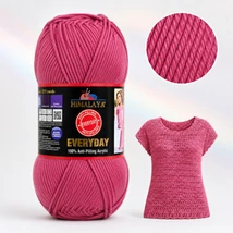 Himalaya Everyday 100 % Anti Pilling akril fonal - 70044 -Vintage rose
