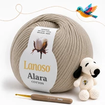 Lanoso Alara amigurumi fonal Homok - 995 -