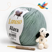 Lanoso Alara amigurumi fonal Zöld mandula - 1915 -