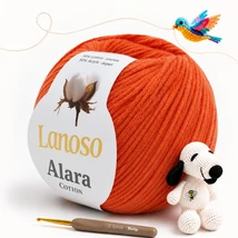 Lanoso Alara amigurumi fonal Berkenye szín - 1906 -