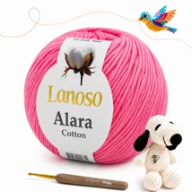 Lanoso Alara amigurumi fonal Orchidea rózsaszín - 931 -