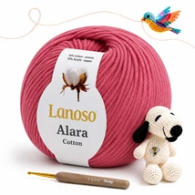 Lanoso Alara amigurumi fonal Korall - 938 -