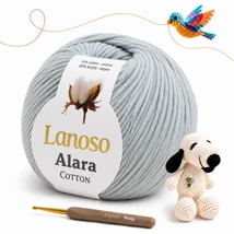 Lanoso Alara amigurumi fonal Galambszürke - 951 -