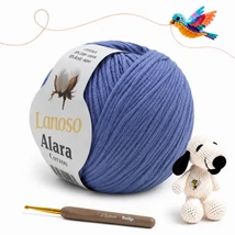Lanoso Alara amigurumi fonal -Indigókék - 941 -
