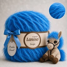 Lanoso Single szőrme-szempilla-fantázia fonal - 917 - Trópusi Lagúna
