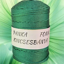 3 mm makramé fonal by Panka - Fenyőzöld -