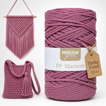 3 mm makramé fonal Mocha - Áfonya -