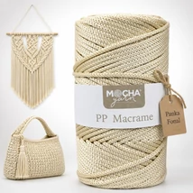 3 mm makramé fonal Mocha -Napkalász -