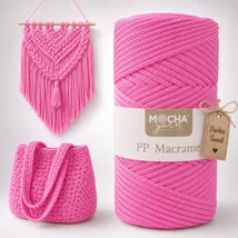 3 mm makramé fonal Vattacukor színben - Mocha –