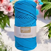 3 mm makramé fonal Türkizkék színű - Mocha -
