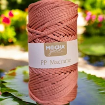 3 mm makramé fonal Mocha - Lazac -