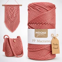 3 mm makramé fonal Mocha - Lazac -