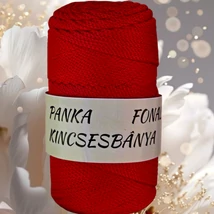 3 mm makramé fonal by Panka - Tűzpiros -