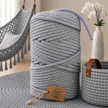 5 mm zsinórfonal - Acélos Elegancia színben -