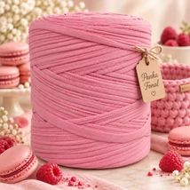 Málnás macaron színű pólófonal