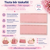 kézi táskához táskafül -púder rózsaszín -