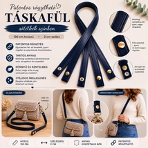 120 cm táskafül - sötétkék -