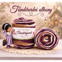 Batik, antipilling Tündérfonat - Tündérerdei alkony -739