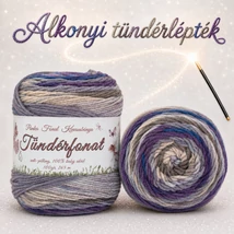 Batik, antipilling Tündérfonat - Alkonyi Tündérlépték -745