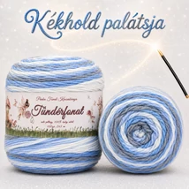 Batik, antipilling Tündérfonat - Kékhold Palátstja -741