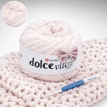 YarnArt Dolce Vita színátmenetes zsenília fonal - 3407 - Tejhab