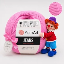 YarnArt Jeans amigurumi fonal - 20 - Mákvirág