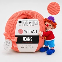 YarnArt Jeans amigurumi fonal - 23 - Korall