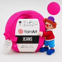 YarnArt Jeans amigurumi fonal - 59 - Fuxia