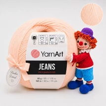 YarnArt Jeans amigurumi fonal - 73 - Flamingó