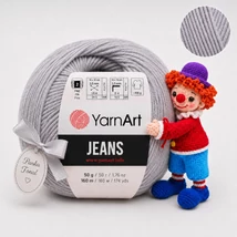 YarnArt Jeans amigurumi fonal - 46 - Manhattan szürke