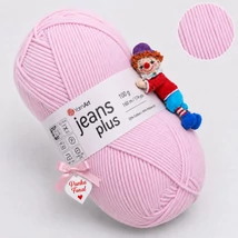 YarnArt Jeans Plus - 18 - Csecsemő rózsaszín