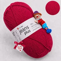 YarnArt Jeans Plus - 51 - Piros