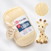 YarnArt Luxor amigurumi fonal Krém sárga - 1203 -