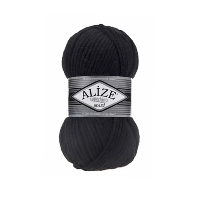 Alize Superlana Maxi Fekete - 60 -