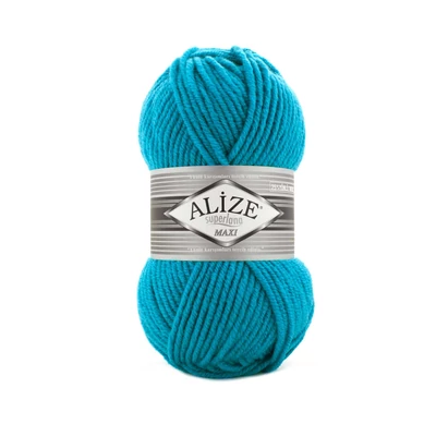 Alize Superlana Maxi Türkiz - 484 -