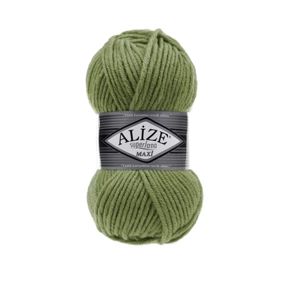 Alize Superlana Maxi Olíva zöld - 620 -
