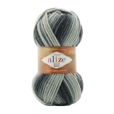 Alize Superlana Maxi Batik 7786 - A szürke 50 árnyalata