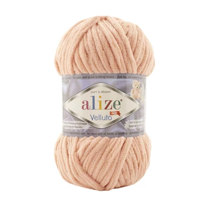 Alize Velluto Púder rózsaszín - 866 -