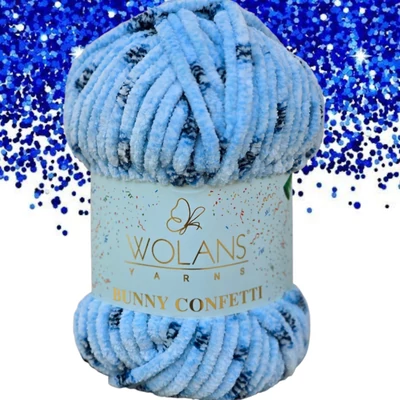 Wolans Bunny Confetti zsenília, plüss fonal - 13 -