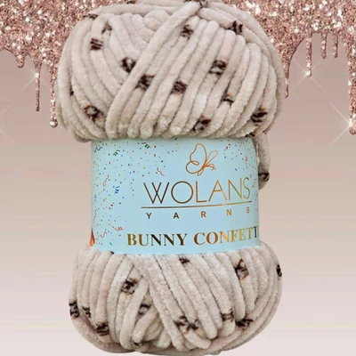 Wolans Bunny Confetti zsenília, plüss fonal - 9 -