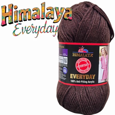 Himalaya Everyday 100 % Anti Pilling akril fonal - 70024 -Sötétbarna
