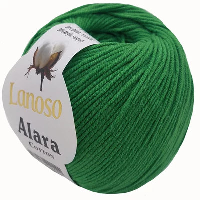 Lanoso Alara amigurumi fonal Fűzöld - 921 -
