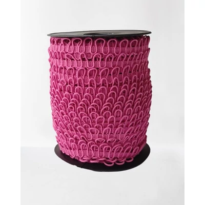 Rugalmas gomblyukas szalag - pink -