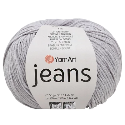YarnArt Jeans amigurumi fonal - 80 - Ezüst szürke