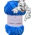 Bunny Home Jumbo plüssfonal, zsenília fonal - Adriakék - 200-35