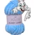 Bunny Home Jumbo plüssfonal, zsenília fonal - Babakék - 200-11