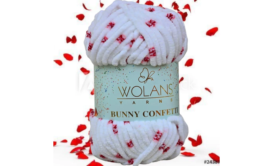 Wolans Bunny Confetti zsenília-plüss fonalak érkeztek