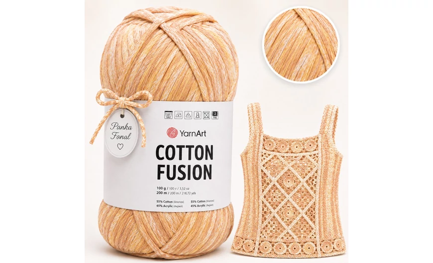 Nyári kedvencünk: megérkezett a YarnArt Cotton Fusion batikolt fonal!
