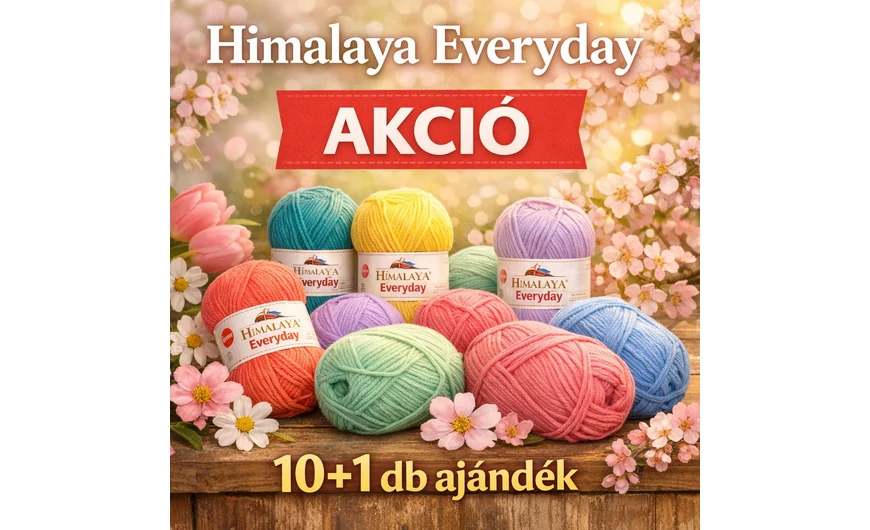 Himalaya Everyday anti-pilling fonal akció 10+1 ajándék