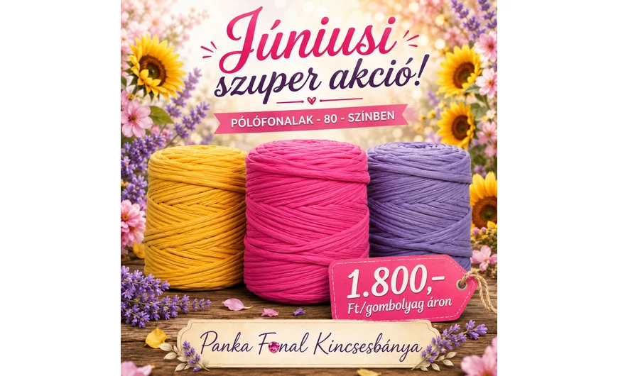 Köszöntünk júniusban: Havi akciónk és kihagyhatatlan kifutó ajánlataink!